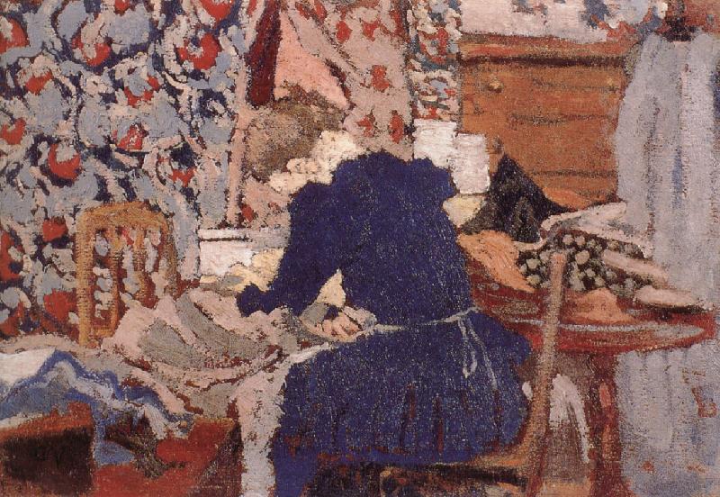 Edouard Vuillard Sewing room oil painting image